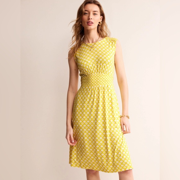 Boden Dresses & Skirts - Boden Thea Sleeveless yellow mini dress